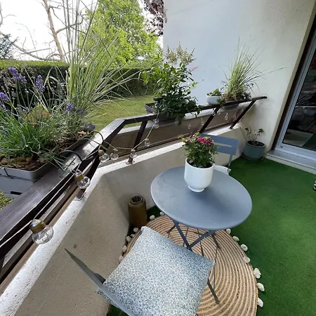Apartament T2 Cosy - Balcon En Rdc - Jardin A 2 Min
